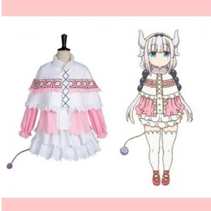 Anime Dragon maid Kanna cosplay costume